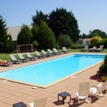 La piscine de l'hôtel Aloé en Vendée